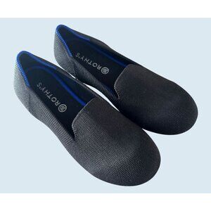 ROTHY'S Kids Girls Youth Black Slip On Sustainable Loafer Sz 3